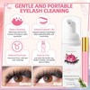 QUKLOGEN DIY Fluffy Lash Extension Kit 900Pcs D Curl 9-18mm