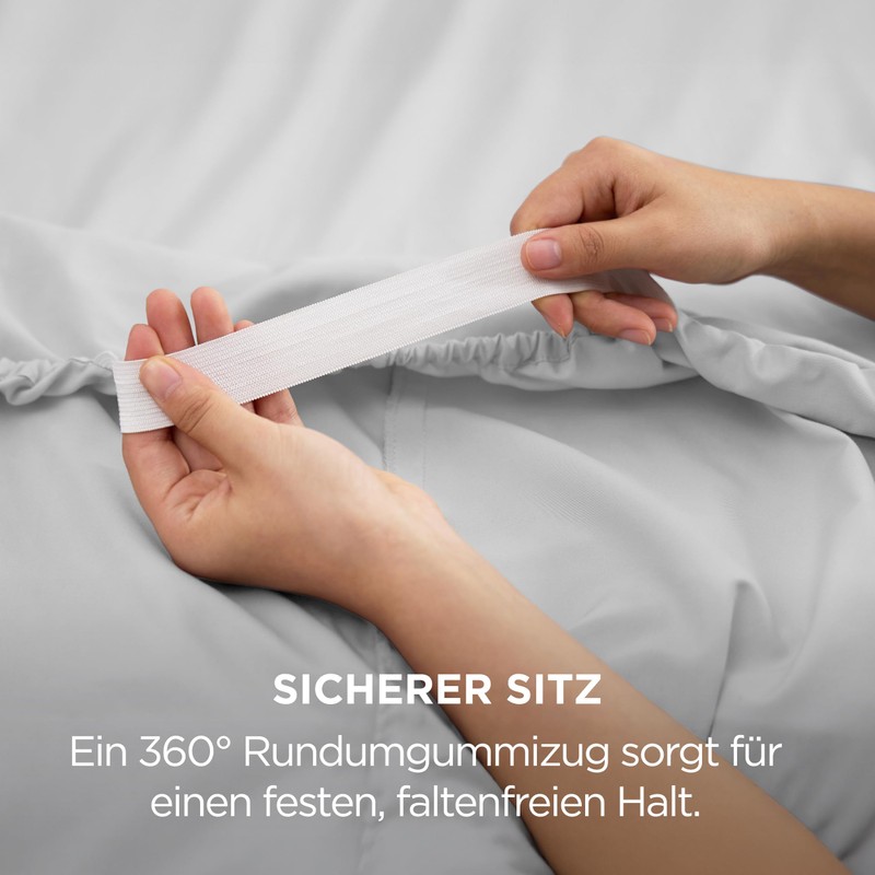 Bedsure Fitted Sheet 90 x 200 cm up to 30