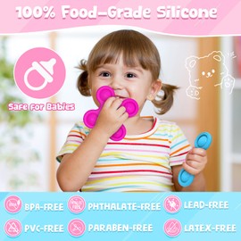 Guibola Suction Spinner Toys for Babies Cute Animals Spinning Toys for Toddlers Travel Toys Sensory Toys Bath Toys for Babies 10-12 Months Gifts for Kids Suction Cup Toys (Classic Edition-Animals)