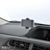 Carmate swing 360-degree rotation smartphone dedicated holder spin catch black