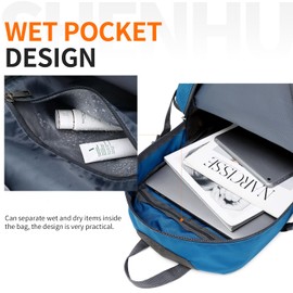 SHENHU 40L Hiking Backpack Lightweight Daypack Waterproof Travel Camping Backpack for Men Women Sport Packable