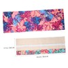 NUOBESTY 2pcs Canvas Roll-up Pencil Cases Maple Pattern Pencil Wraps