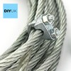 Wire Rope Clamp for 14mm Wire Rope Cable (Pack of: