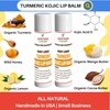 Turmeric Kojic Lip Balm - Qty 2