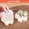 Prebarfun 10 PCS Onigiri Mould, Sushi Making Kit, Rice Ball