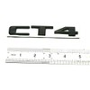 1x CT4 Rear Trunk Decklid Letter Adhesive Badge Emblem Nameplate
