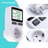 RUIZHI Digital Temperature Controller Sockets Heating Cooling Thermostat 250 V