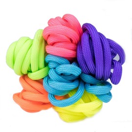 West Coast Paracord Jig Bracelet Maker 550lb Parachute Cord - Pack of 6 Cords and 6 Buckles - Heavy Duty Buckles (Camo)