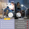 10X Magnifying Glass with Light and Stand, 2200 Lumens Dimmable