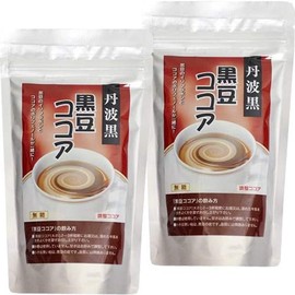 Tamba Tofukudou Black Bean Cocoa 6.3 oz (160 g) x 2 Packs