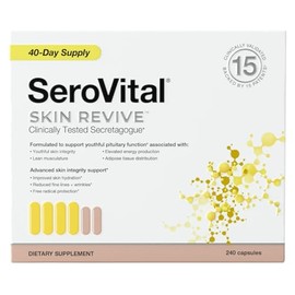 Serovital Skin Revive – Suplemento antienvejecimiento para mujeres – Apoya la hidratación de la piel, la energía, la salud inmune y la reducción de lí