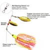 Spinner Baits Fishing Lures Kit, Hard Metal Buzz Bait Jigs