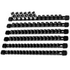 Reniteco Socket Organizer Drive ABS Tools - Black Socket Holder,