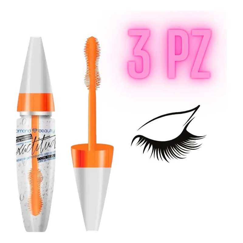 3 Pz Rimel Gel Transparente - Serum Para Pestañas Exactitud