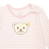 Steiff Unisex Baby Basic Toddler Pyjamas, Silver pink