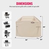 Grill Cover by Grillman, Tan, 58 Inch, BBQ Outdoor Grill