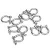 10pcs Bow Shackle Stainless Steel High Hardness D-Ring Anchor for