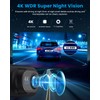 Dash Cam 4K Front, Ultra HD Dash Camera for Cars,
