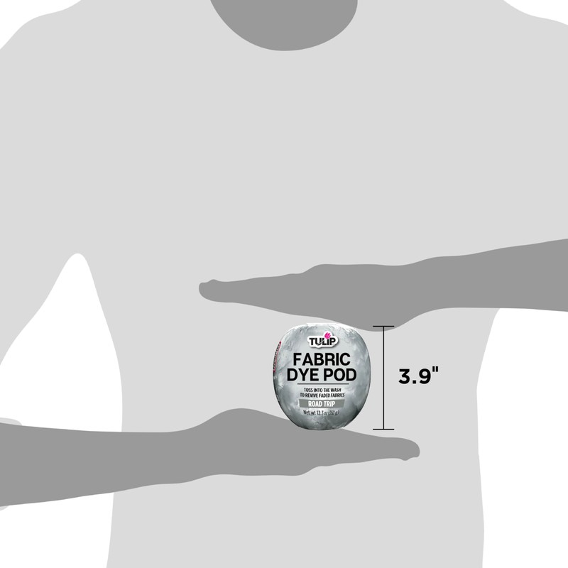 Tulip Fabric Dye Pod Road Trip (Gray), Dye for Washing