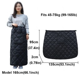 REUset Heating Old Man Shawl, Cozy Wheelchair Accessories with Buttons Super Soft Plush Wearable Blanket Adult for Lap Bed Sofa Office