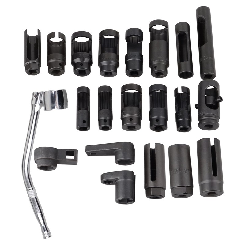 DAYUAN 21pcs Oxygen Sensor Socket Set, Oil Pressure Sending Unit