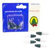 Christmas Concepts® Pack of 4 Clear Push In Spare Bulbs