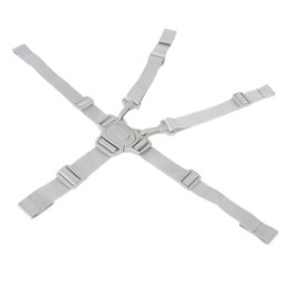 5 Point Adjustable Baby Safety Belt, High Chair Belt, Baby Safety Belt, Universal Baby High Chair Belt for High Chair/Pram, Pram Attachment (Grey)