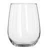 Libbey Stemless Wine Glasses Set of 12, Dishwasher Safe Set