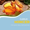Angel’s Peel Lounge Garlic Mincer, Manual Garlic Grinder for Quick