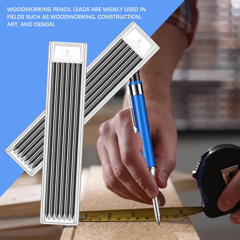 EMYVSVO 36 Pcs Dry Pencil Refills 2.8 mm Black Refill