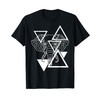 Elephant Triangle t shirt - Geometric Shape Tee