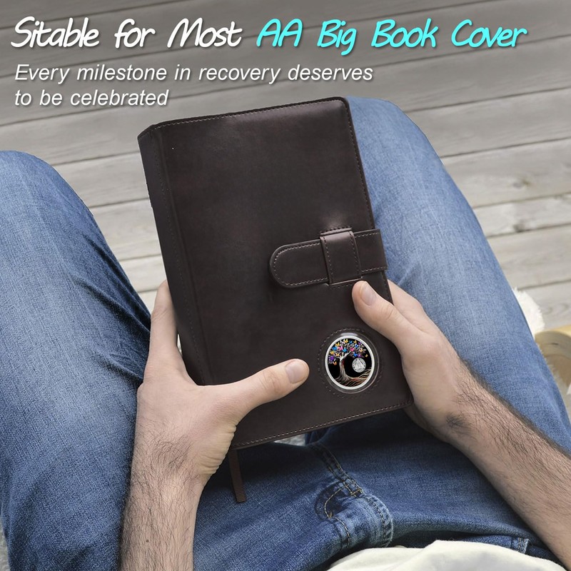 ACGZQY 6 Year Sobriety Chip - Recovery AA Coin and