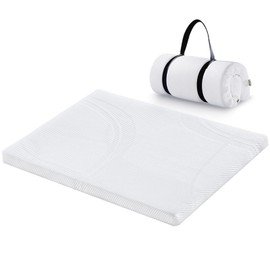 Pack N Play Mattresses (38"x26"x1.5"), High-Density Breathable Foam, Dual-Sided Use, Removable and Machine Washable Cover, Portable Pack and Play Mattress for Travel