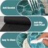 2 Pack Kitchen Sink Splash Guard Faucet Mat 24" X