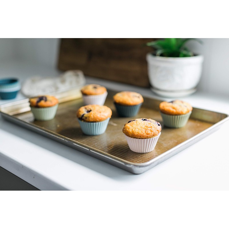 The Silicone Kitchen Reusable Silicone Baking Cups - Pack of