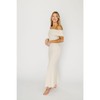 Monroe Maxi Dress in Ivory - Bump Friendly - Size: