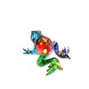 Handmade Frog Art Glass Blown Reptiles Animal Figurine