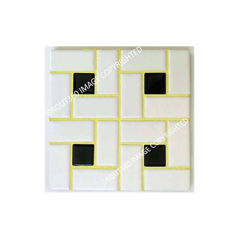 Grout 360 Lemon Yellow Sanded Tile Grout for Tile Installation