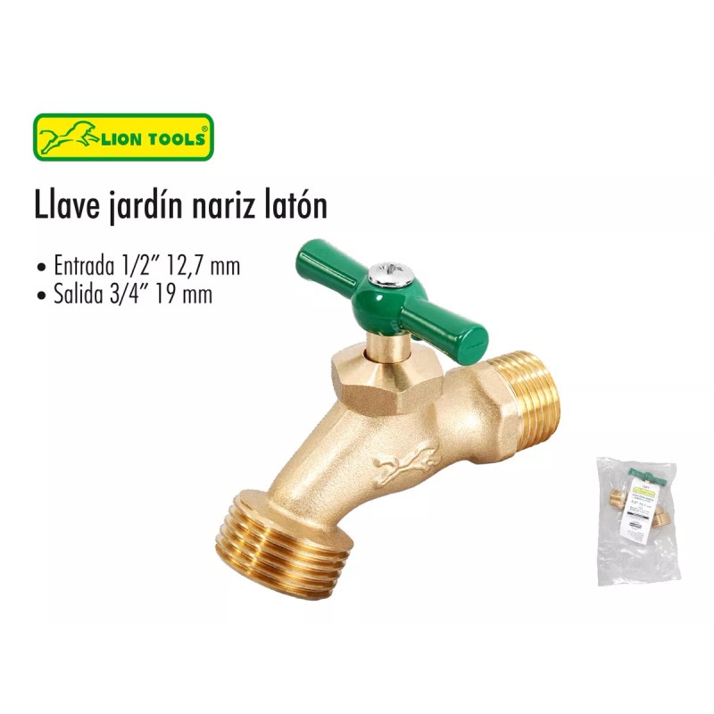 Lion Tools Llave Para Jardín De Nariz 1/2 1899 Lion