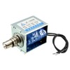 sourcing map DC 12V 60N 10mm Stroke Pull Push Type