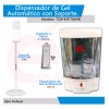 Seguridad Total Kit Despachador Gel Antibacterial + Pedestal Anticontacto V2