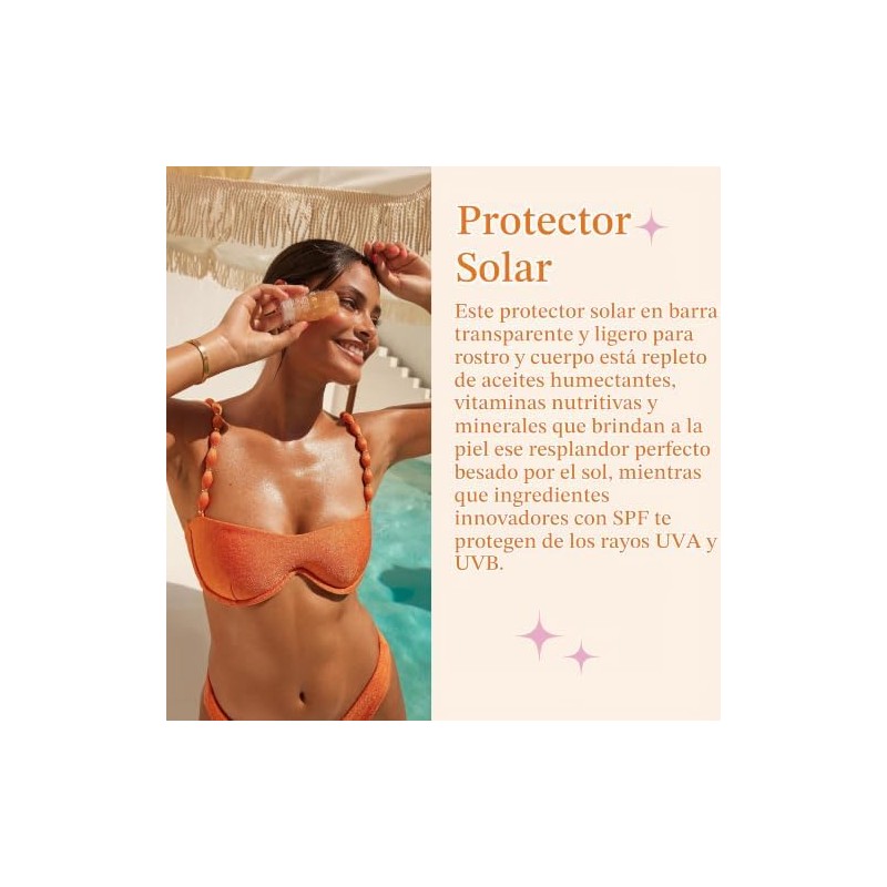 Kopari Sun Shield On-The-Glow Sheer Sunscreen Stick Spf 40, Protector