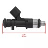 Caltric 2 Fuel Injector Gray Black Plug for Polaris RZR