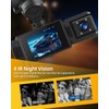 NHOPEEW 3 Channel Dah Cam 1080P with 2 Inch Screen