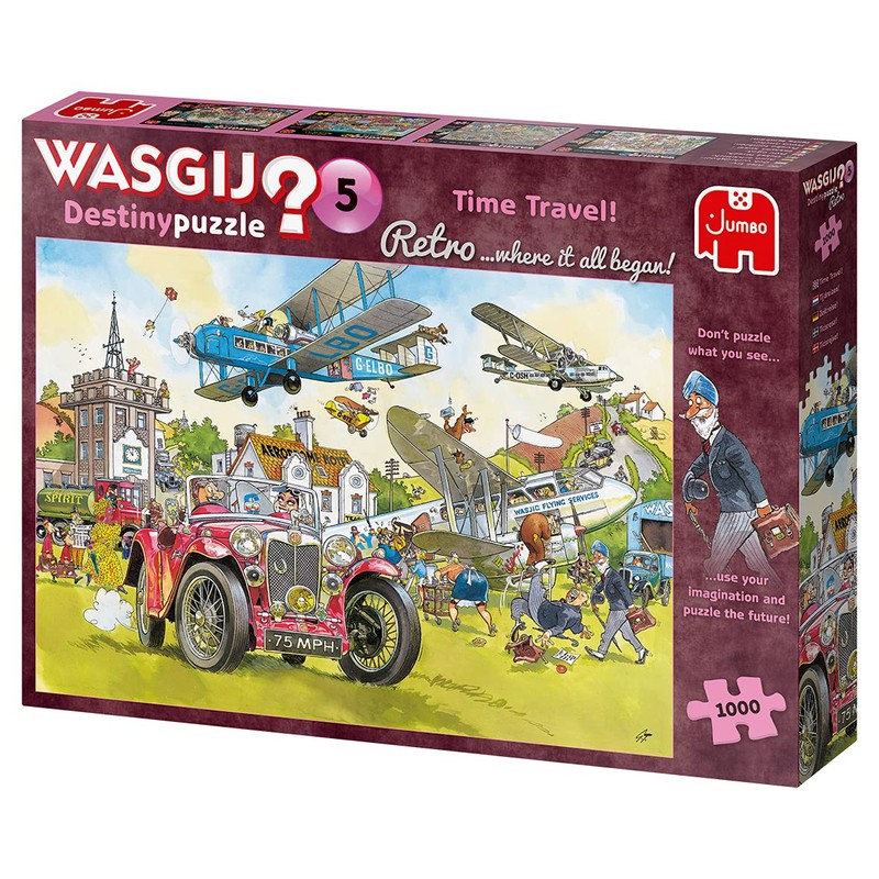 Jumbo 25008 Wasgij Retro Destiny 5 Jigsaw Puzzle 1000 Pieces
