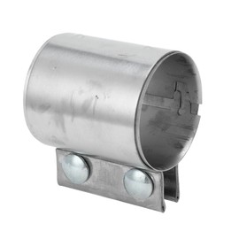 Hihaha Exhaust Pipe Clamp/Exhaust Muffler Tube Joint for Car Truck/Durable Stainless Steel 2.76" 87mm / 1 Pc Silver Tone