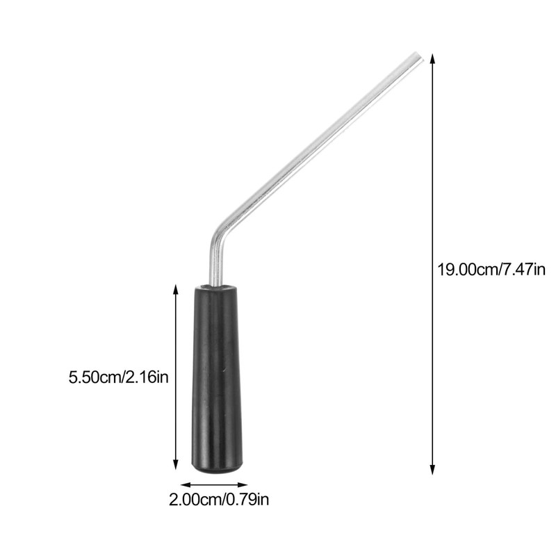 STOBAZA 2pcs Commercial Popcorn Machine Handle Replacement Knob Lightweight Easy