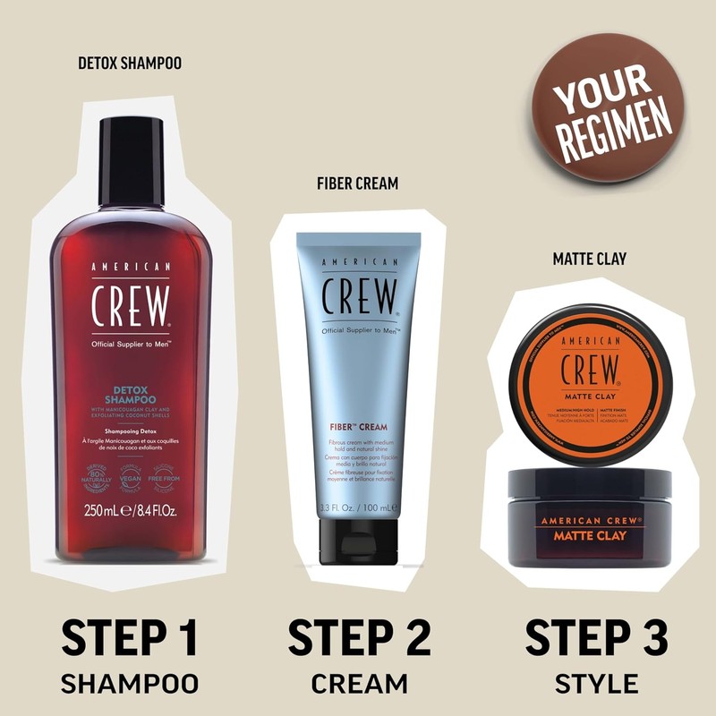 American Crew Crew firm hold styling cream 100ml