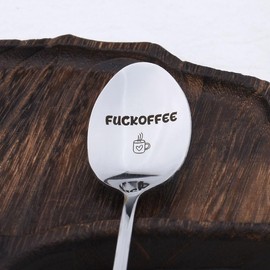 Funny Coffee Spoon Gift for Bestie Best Friend Friendship Gifts for Wife Husband Anniversary Birthday Gifts for Women Men Brother Sister Tea Coffee Lover Gift for Girlfriend Boyfriend Gifts Spoons