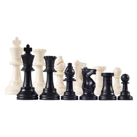 Heavy Tournament Triple Weighted Chess Set Combo - Forest Green